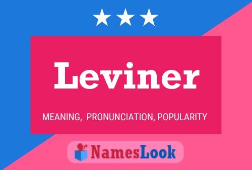 Leviner Name Poster