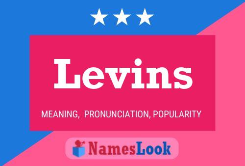 Levins Name Poster