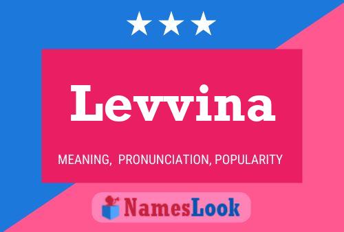 Levvina Name Poster