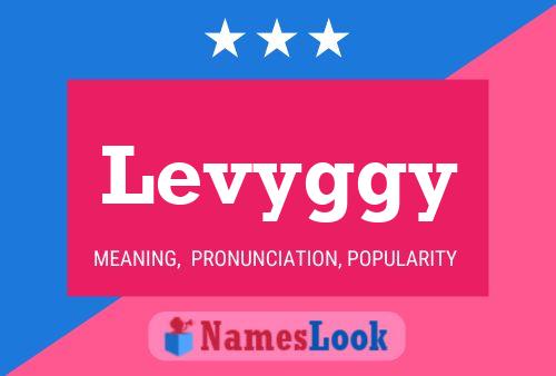 Levyggy Name Poster