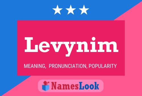 Levynim Name Poster