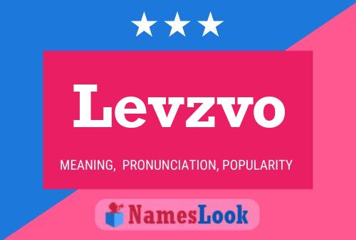 Levzvo Name Poster