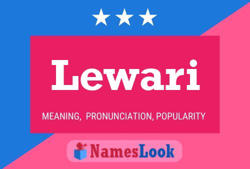 Lewari Name Poster