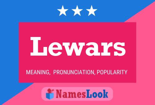 Lewars Name Poster