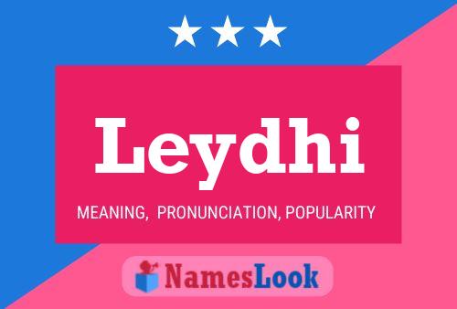 Leydhi Name Poster