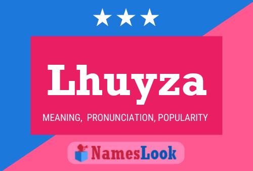 Lhuyza Name Poster