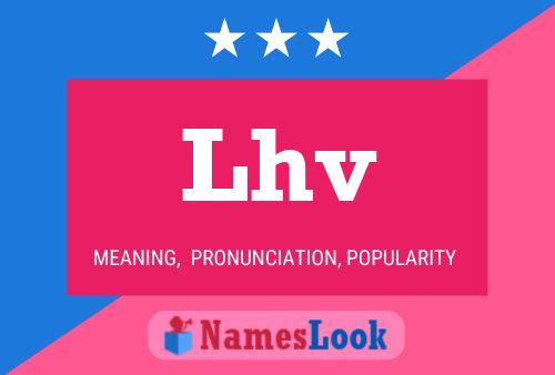 Lhv Name Poster