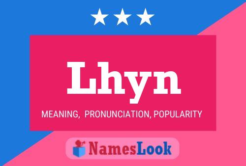 Lhyn Name Poster