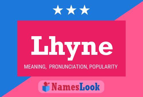 Lhyne Name Poster