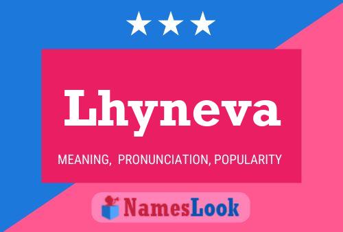 Lhyneva Name Poster