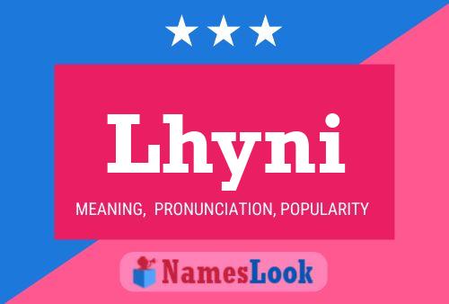 Lhyni Name Poster