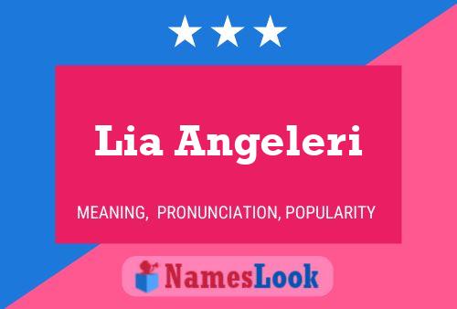 Lia Angeleri Name Poster