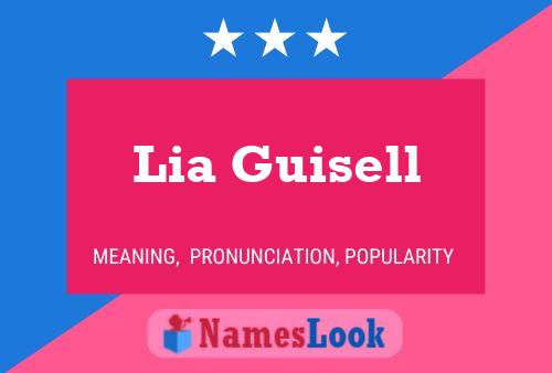 Lia Guisell Name Poster