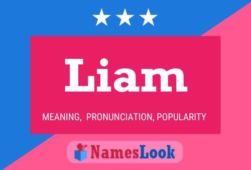 Liam Name Poster