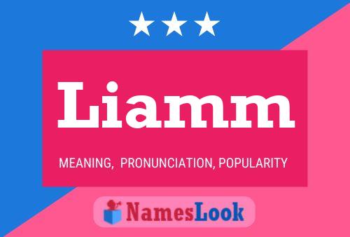 Liamm Name Poster