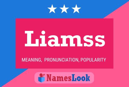 Liamss Name Poster