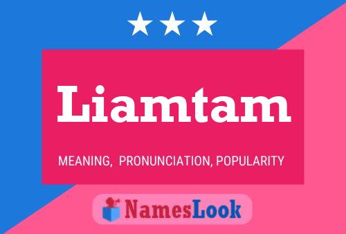 Liamtam Name Poster