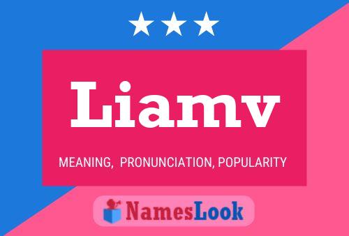 Liamv Name Poster