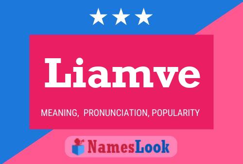 Liamve Name Poster