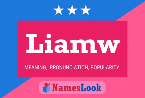 Liamw Name Poster