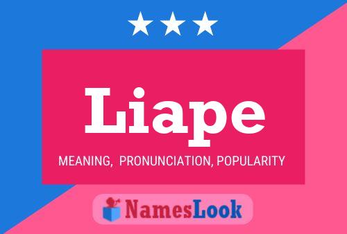 Liape Name Poster