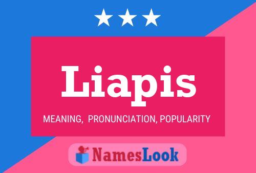 Liapis Name Poster