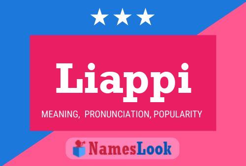 Liappi Name Poster