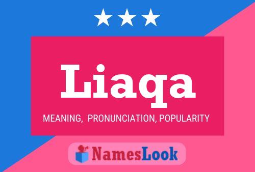 Liaqa Name Poster