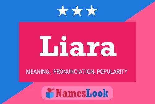 Liara Name Poster