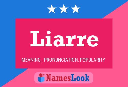 Liarre Name Poster