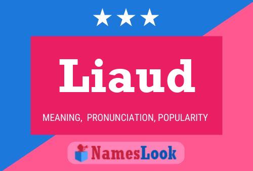 Liaud Name Poster