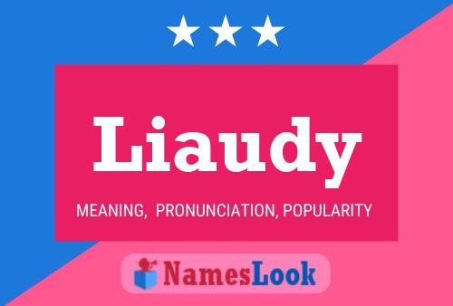 Liaudy Name Poster