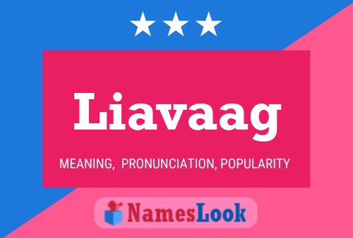 Liavaag Name Poster