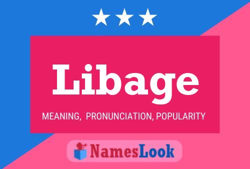 Libage Name Poster