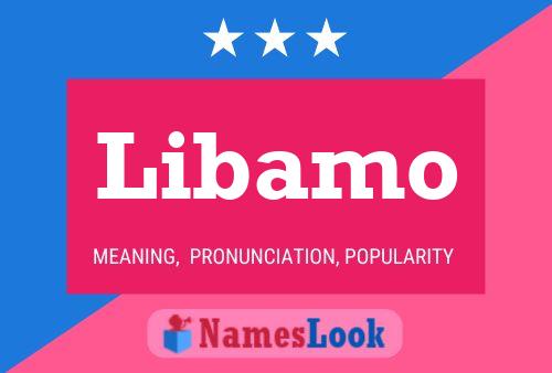 Libamo Name Poster