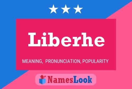 Liberhe Name Poster