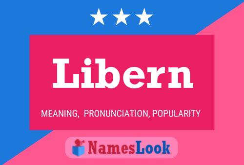 Libern Name Poster