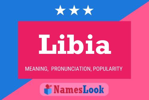 Libia Name Poster