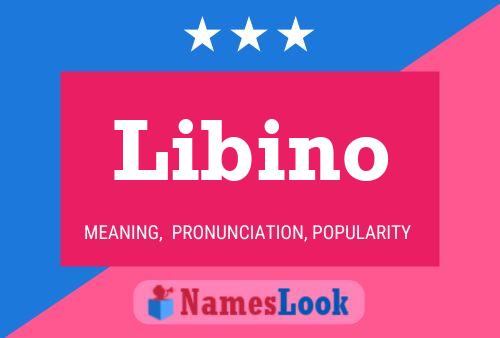 Libino Name Poster