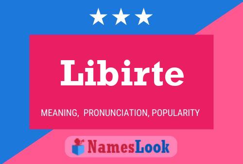 Libirte Name Poster