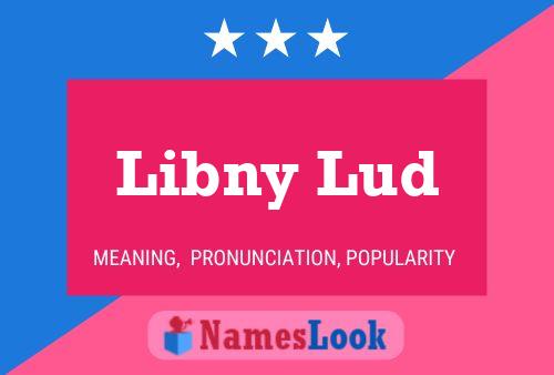 Libny Lud Name Poster