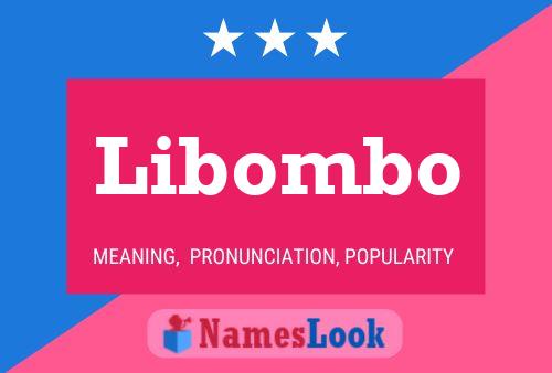 Libombo Name Poster