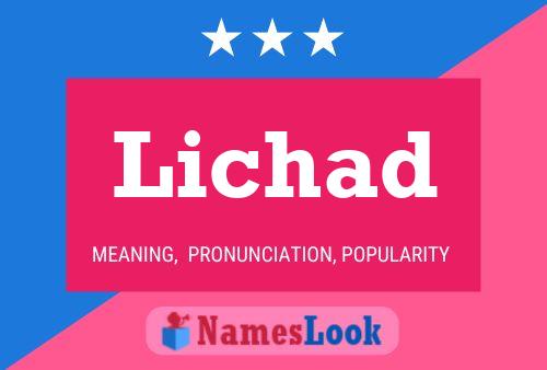 Lichad Name Poster