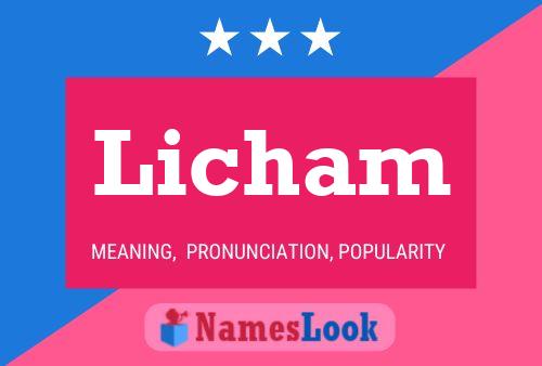 Licham Name Poster