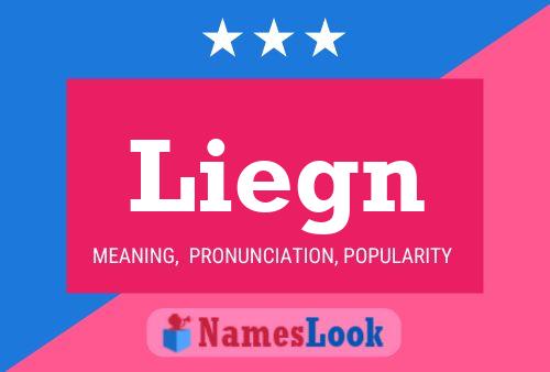 Liegn Name Poster