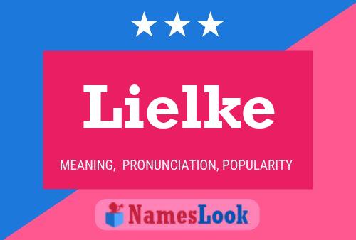 Lielke Name Poster