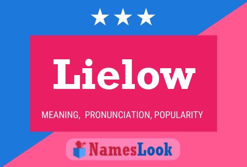 Lielow Name Poster