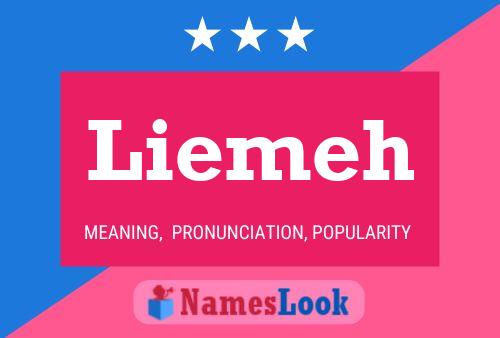 Liemeh Name Poster