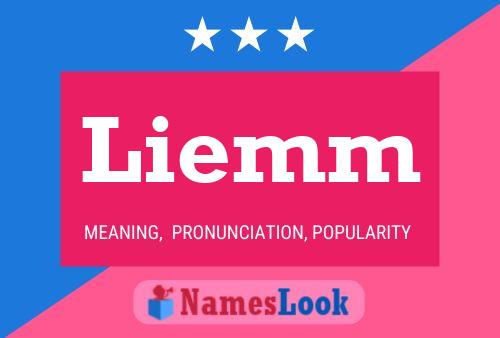 Liemm Name Poster