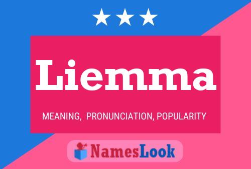 Liemma Name Poster